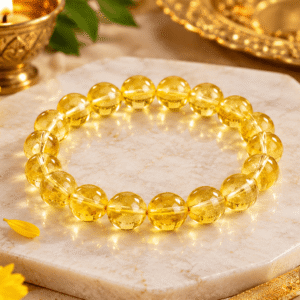 Citrine Bracelet for Wealth, Success & Positive Energy